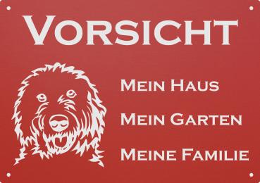 Labradoodle | Aluminium Warnschild